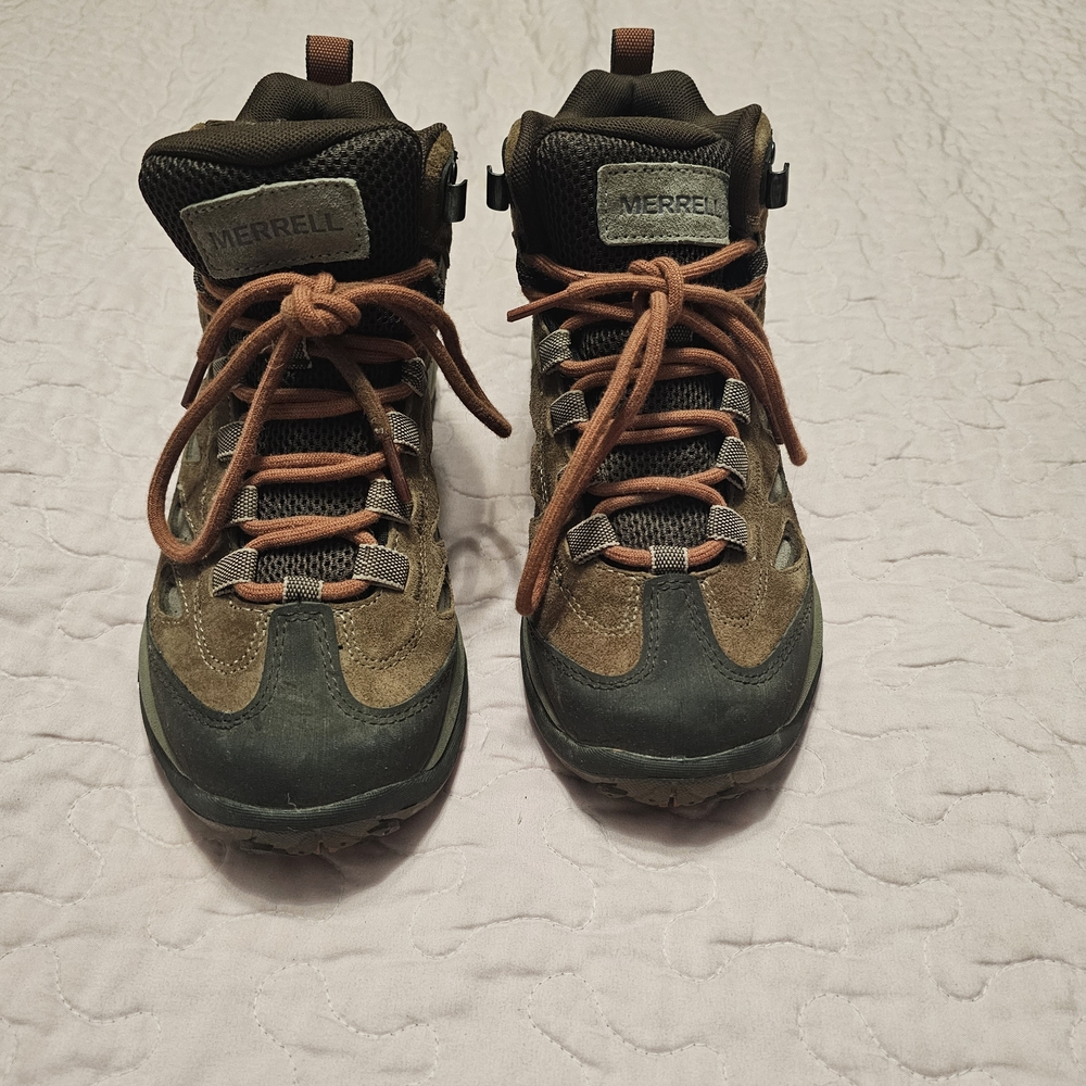 Merrell Brown Hiking Shoes - Picture 2 of 5